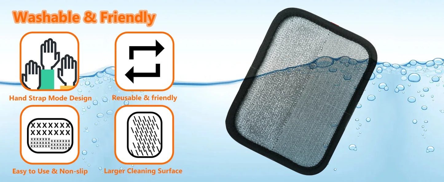 FurJoy™ Electrostatic Pet Hair Removal Gloves – Double-Sided Magic Grooming & Cleaning Tool for Cats & Dogs 🐾